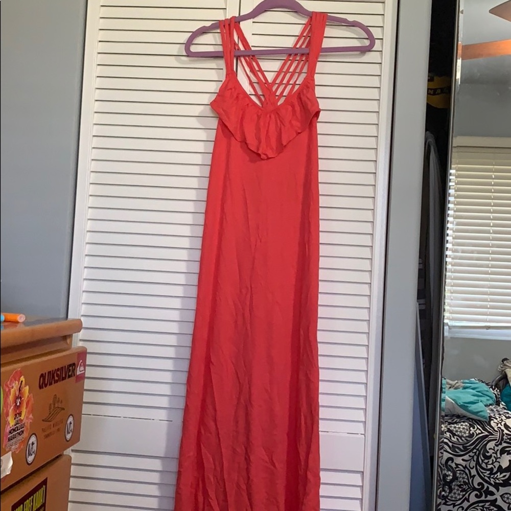 NWT pink Roxy maxi dress